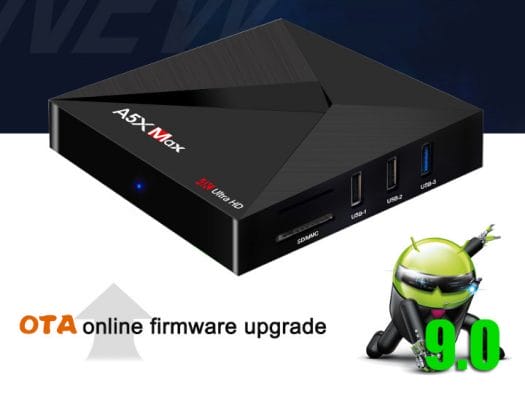 A5X Max Android 9.0 TV Box