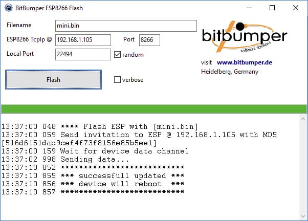 BitBumper ESP8266 Flash Is A Standalone OTA Update Tool - CNX Software