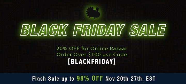 Black Friday 2018 - International Deals - CNX Software