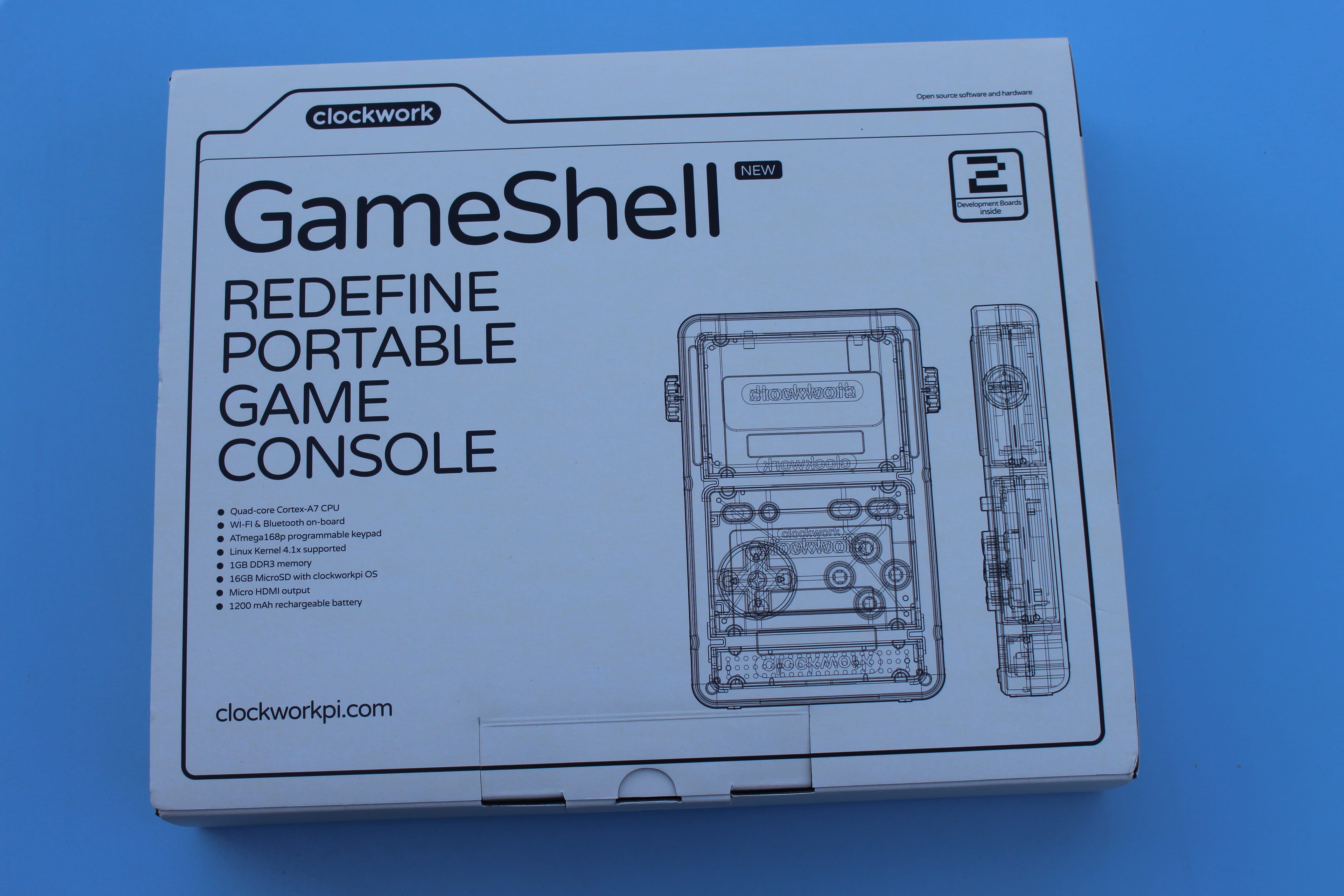 ClockworkPi GameShell Review - Part 1: Unboxing & Assembly Guide