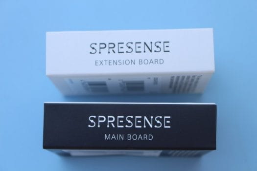 Spresense main board & extension board