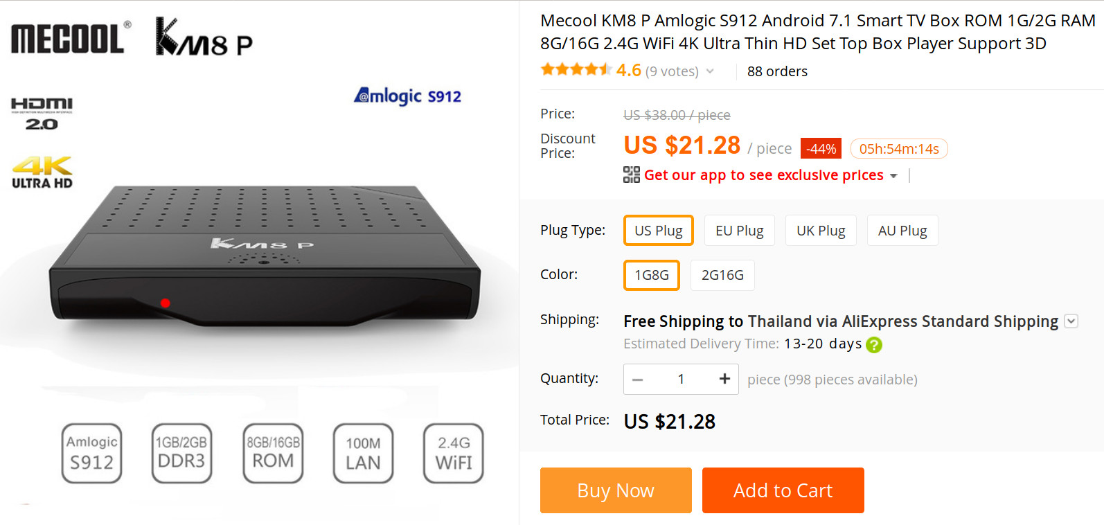 $33 Mini M8S TV Box Comes with 2GB RAM, Amlogic S905 Processor - CNX  Software