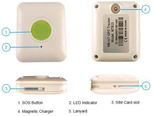 Waterproof NB-IoT GPS Tracker