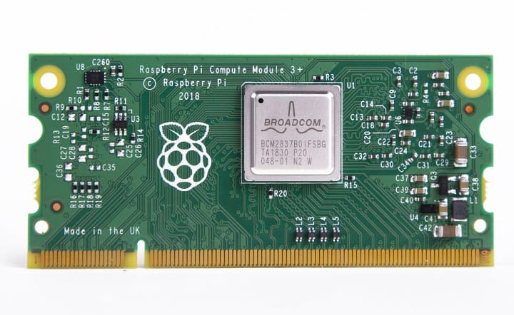 Raspberry Pi Compute Module 3+ Launched With Broadcom BCM2837B0 ...