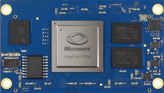 ARIES M100PF RISC-V FPGA SoM
