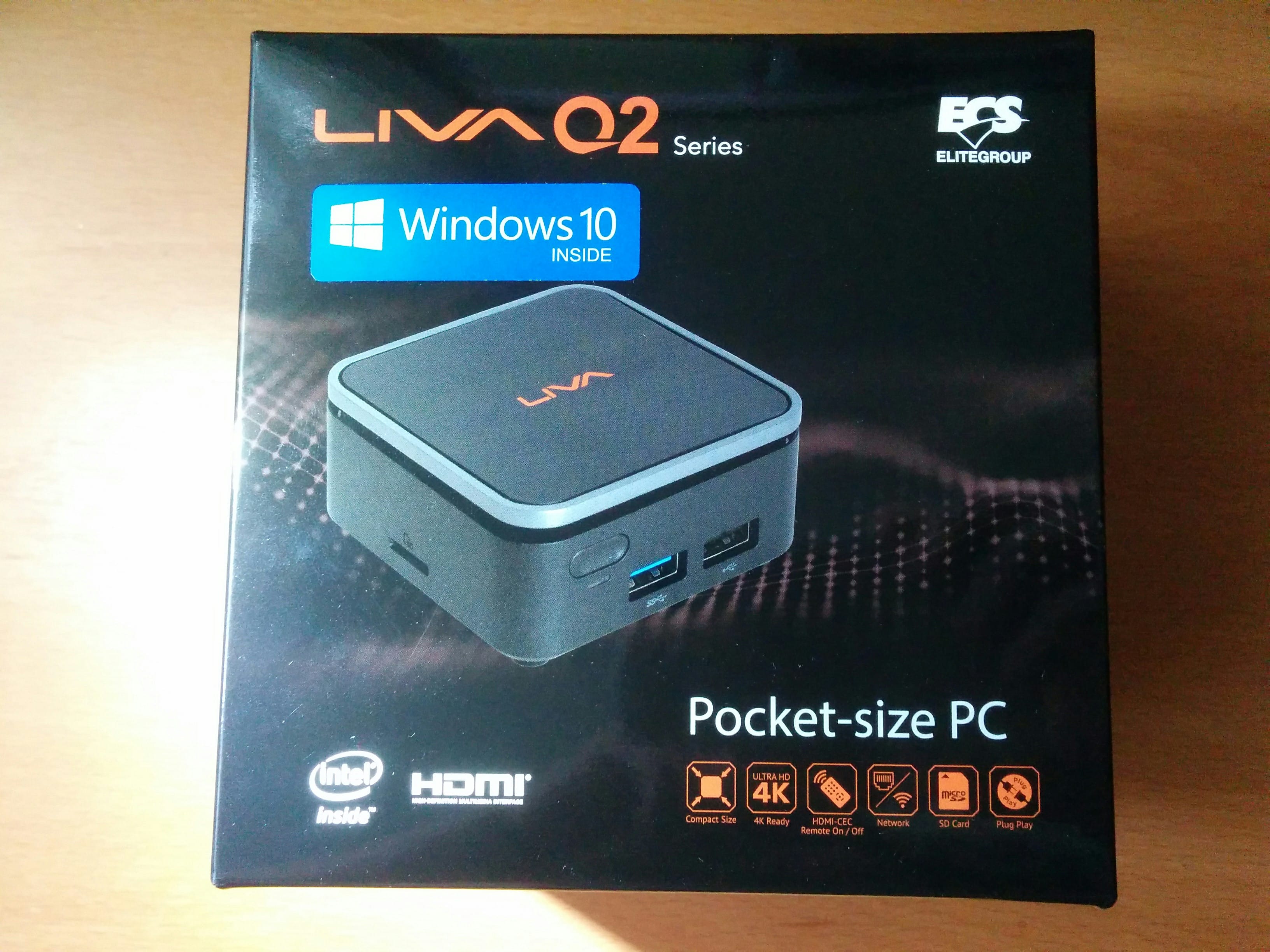 LIVA Q2 Review - ECS Micro PC Tested with Windows 10 and