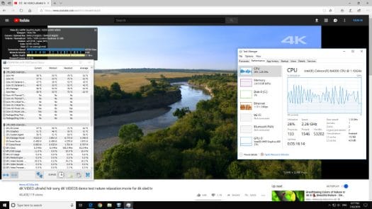 LIVA Q2 Review windows-edge-browser-4k-video