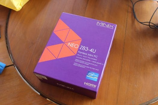 MINIX NEO Z83-4U Package