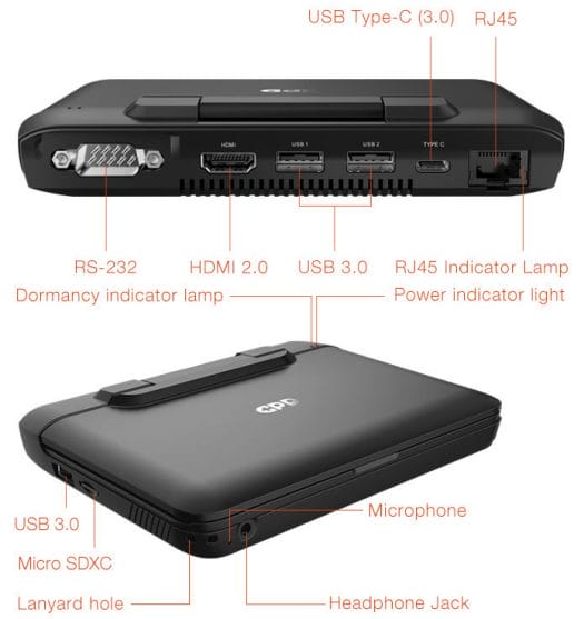 Sysadmin Portable mini Laptop