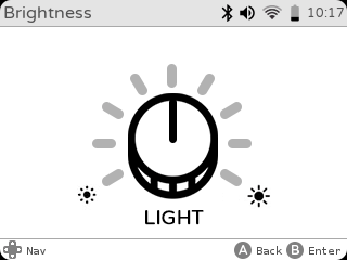 gameshell-brightness-settings