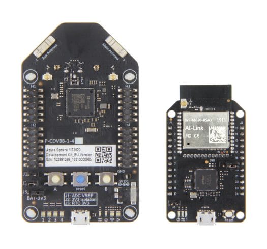 MT3620 dev board vs MT3620 mini dev board