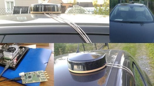 NUT2NT+ Jetson TX2 + RA125-antenna autonomous driving