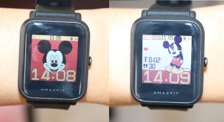 Mickey mouse watch on sale face android wear