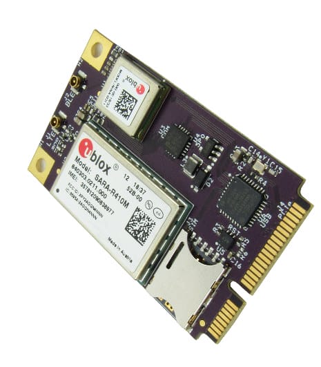 LTE Cat M1 mini PCIe card