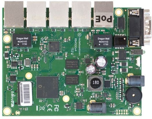 MikroTik RB450Gx4 Router board