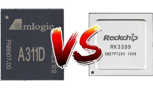 Amlogic A311D vs Rockchip RK3399