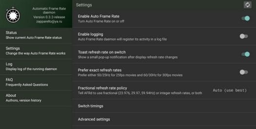 AFRD screenshot
