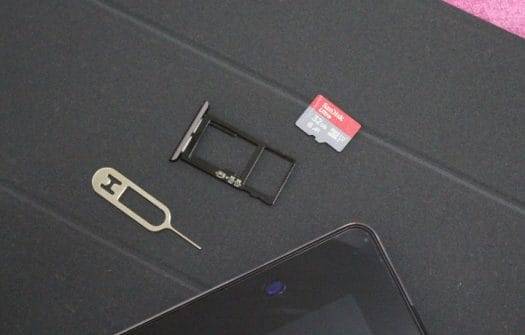 Chuwi HiPad LTE microSD card SIM card
