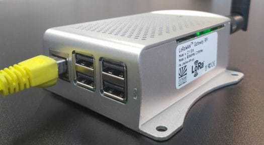 PoE enabled Raspberry Pi 3B+ based LoRaWAN™ Gateway