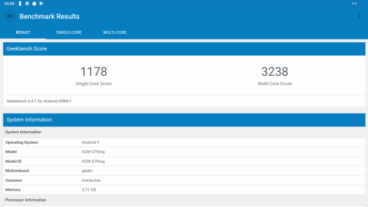 GT-King Geekbench