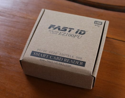 Fast ID EZ100PU ISO7816 Smart Card Reader