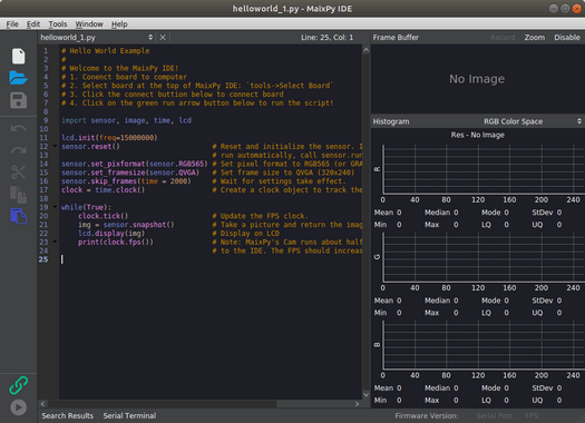 MaixPy IDE