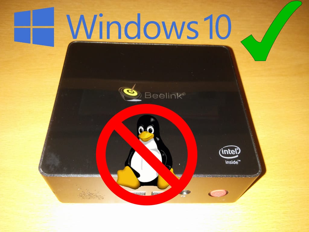 Beelink J45 Windows 10 OK, Linux Fails