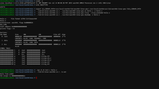 Chromebook Arm64 gcc