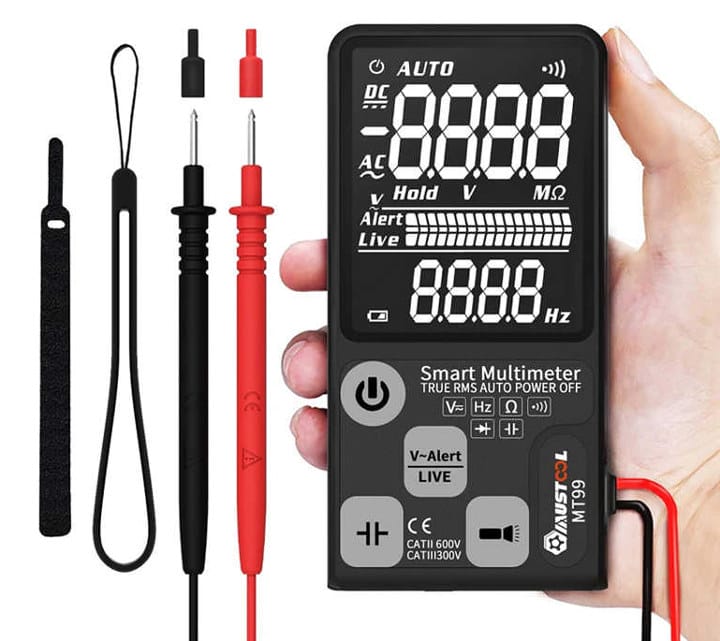 MUSTOOL MT99 Is A $14 Smartphone-shaped Digital Multimeter - CNX Software