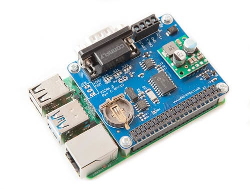 PiCAN3 CAN Bus Board for Raspberry Pi 4 with 3A SMPS And RTC