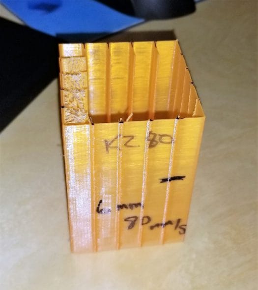 calibrate retraction box