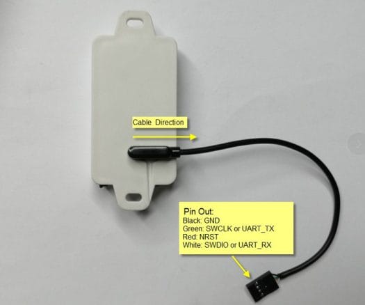 LoRa Temperature Sensor Serial Port
