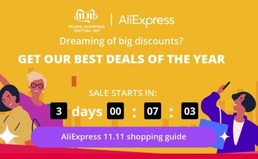 Aliexpress Global Shopping Festival 2019