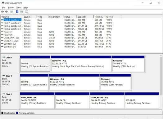 MINIX NEO G41V-4 Disk Management