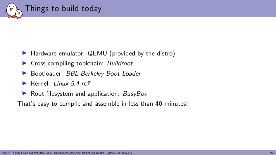 RISC-V Linux QEMU Buildroot