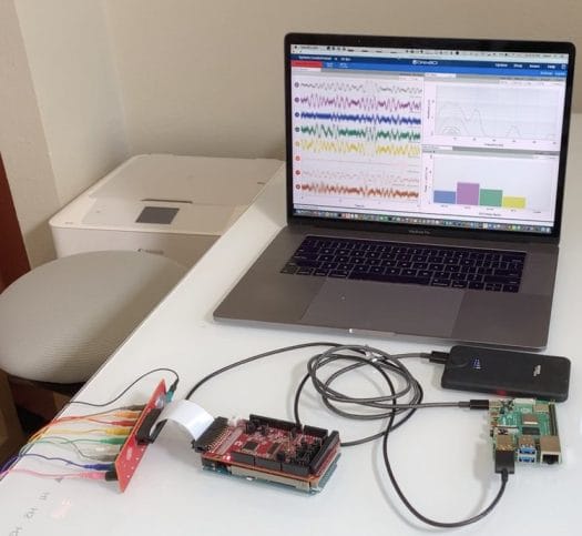 Biosignals Measurements (EEG) Arduino + Raspberry Pi 4
