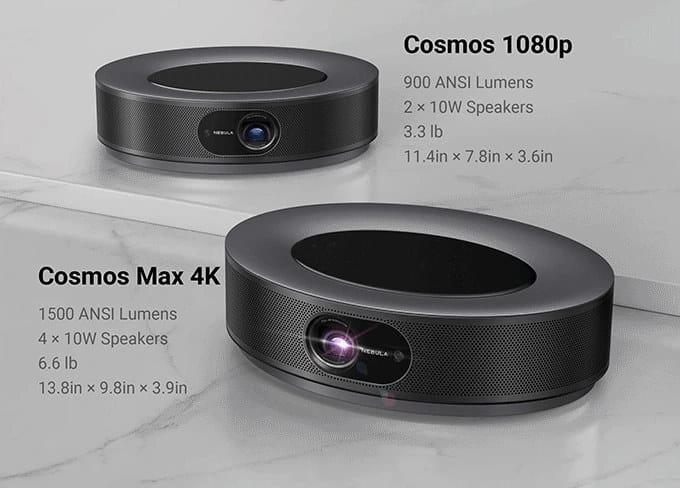 Cosmos Max 4K Projector with Amlogic T962X2