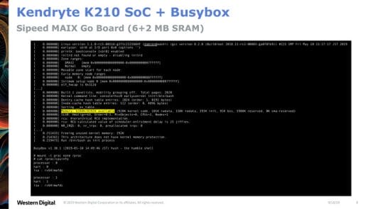 Kendryte K210 RISC-V uCLinux