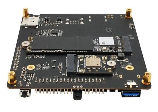 RK3399Pro SBC with M.2 NVME SSD and Wireless Module