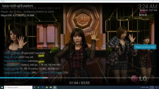 windows kodi power limit 10W