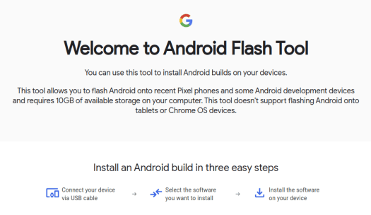 Android Flash Tool
