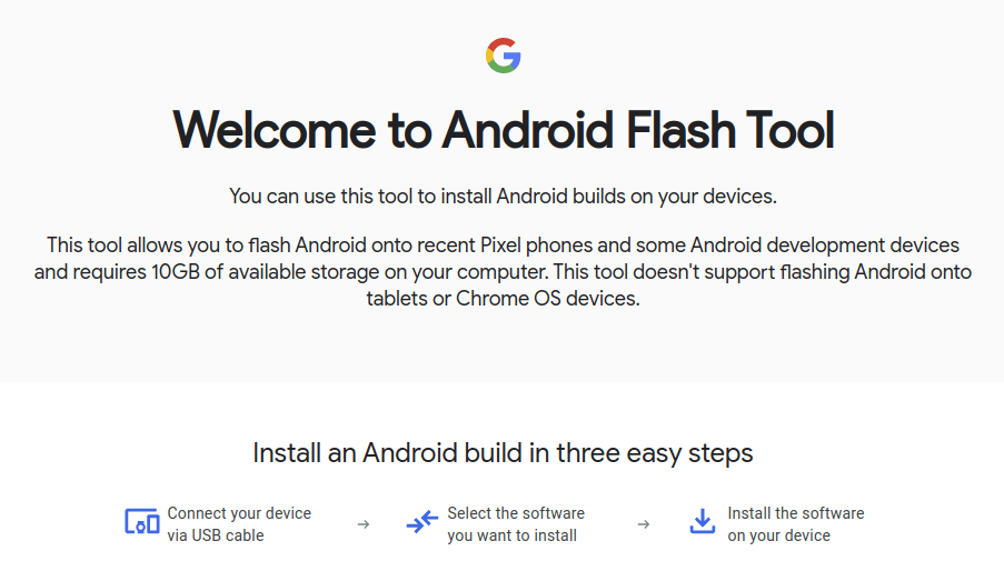 Android Flash Tool