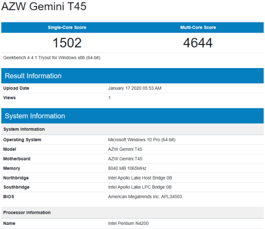 Beelink-Gemini-T45-Review-windows-geekbench4-cpu