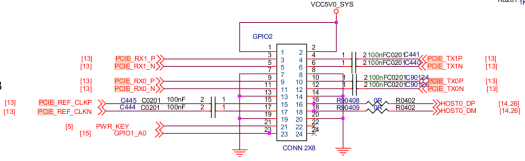 Orange Pi 4 PCIe Schematics