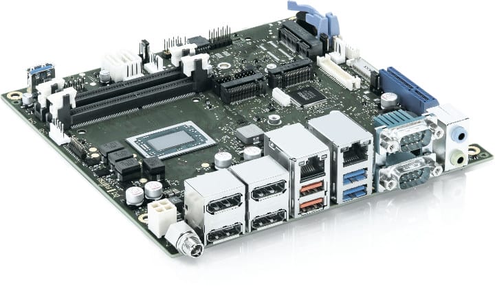 AMD Ryzen Embedded mini-ITX Board
