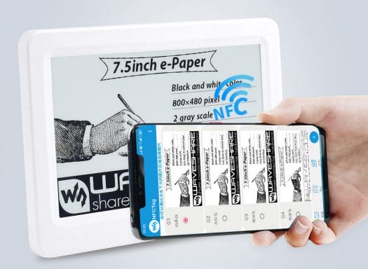 NFCTag App for NFC-powered-e-Paper Display