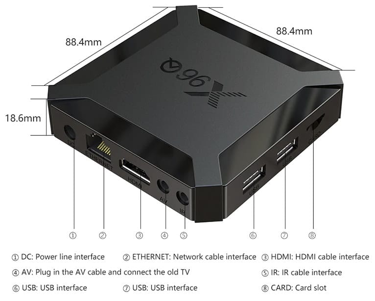 X96Q Android 10 TV Box Shows Up with Allwinner H313 Quad-core