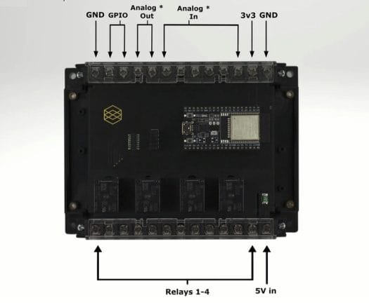 ESP32 Board Screw Terminals