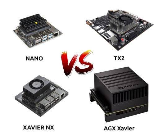 Jetson Developer Kits Comparison: Nano vs TX2 vs Xavier NX vs AGX Xavier