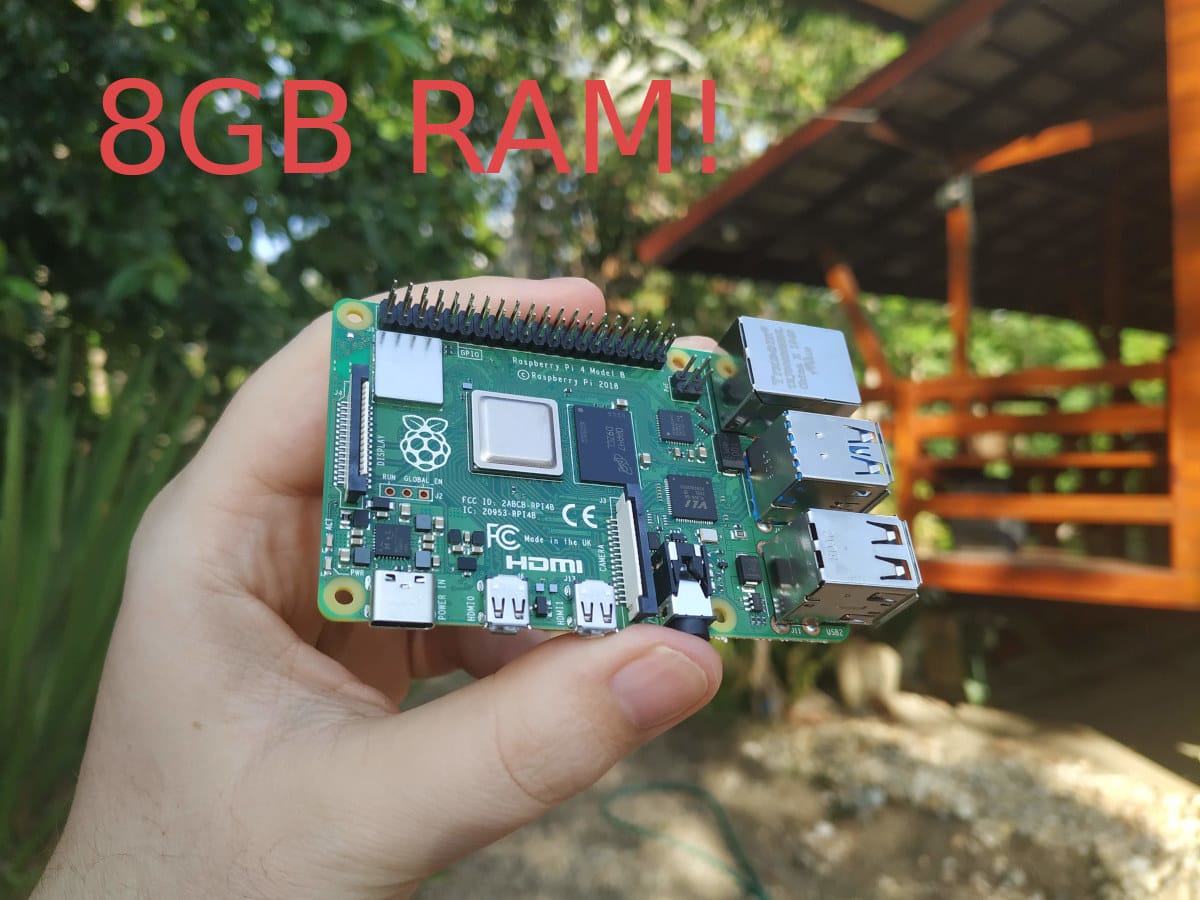 レッド系 ラズベリーパイ 4 コンピューターモデルB 8GB Raspberry Pi 4